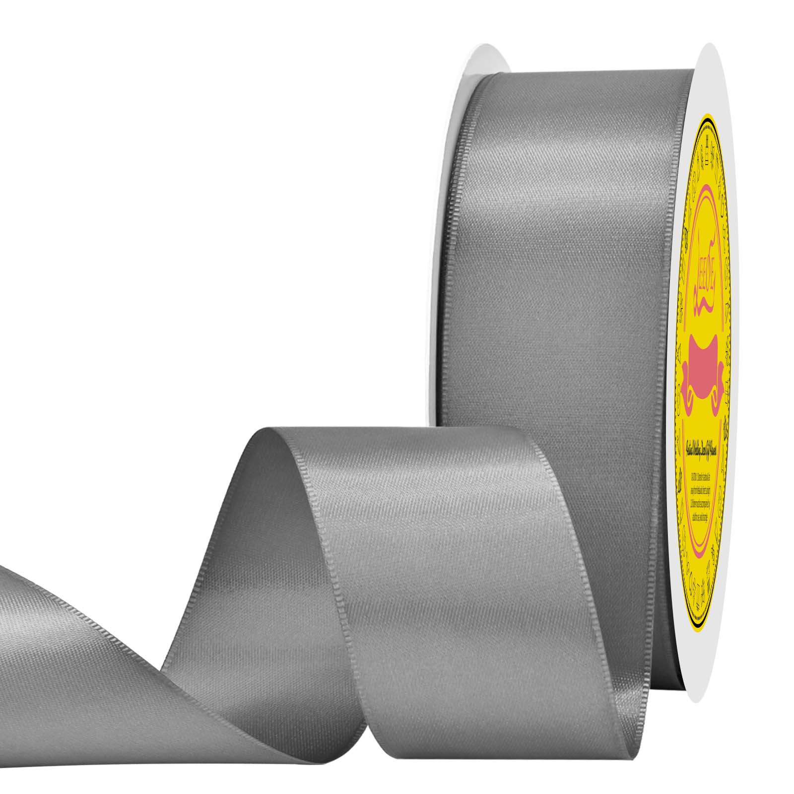 Double Face Satin Ribbon For Gift Wrapping 1-1/2 Inch X 50 Yards