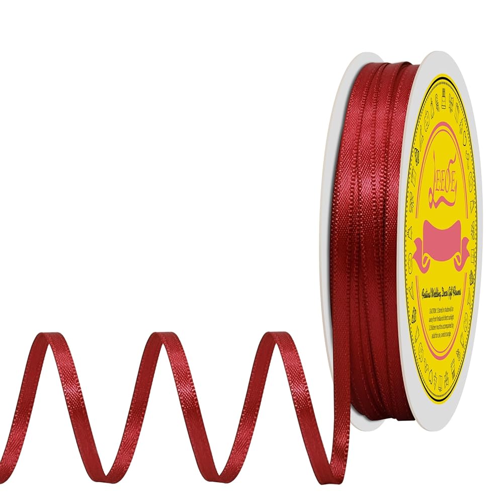 satin ribbon 1/8inch 100Yard